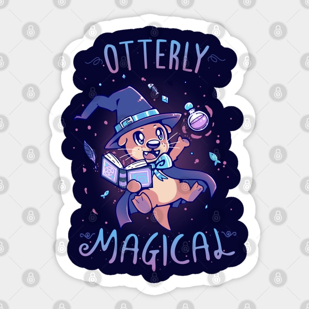 Otterly Magical Sticker by TechraNova